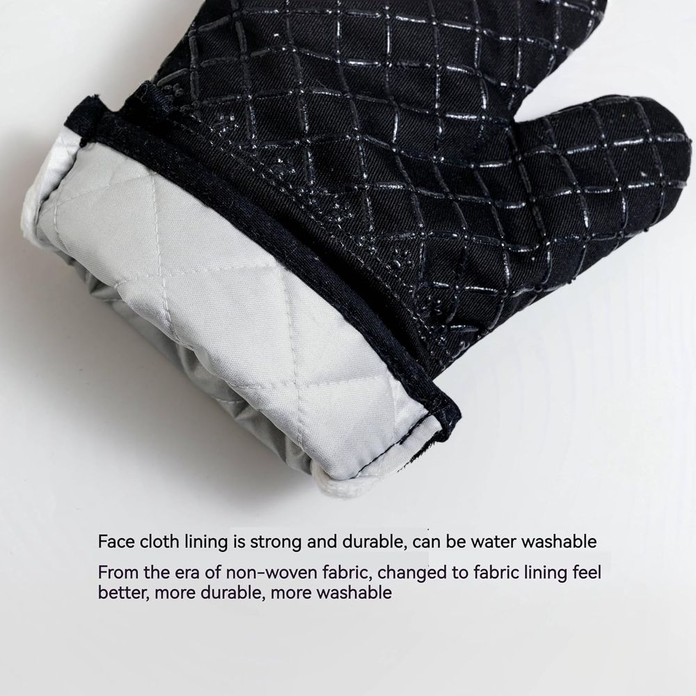 4-Piece Set, Extended Kitchen  - đánh giá và giá Oven Mitt Silicone