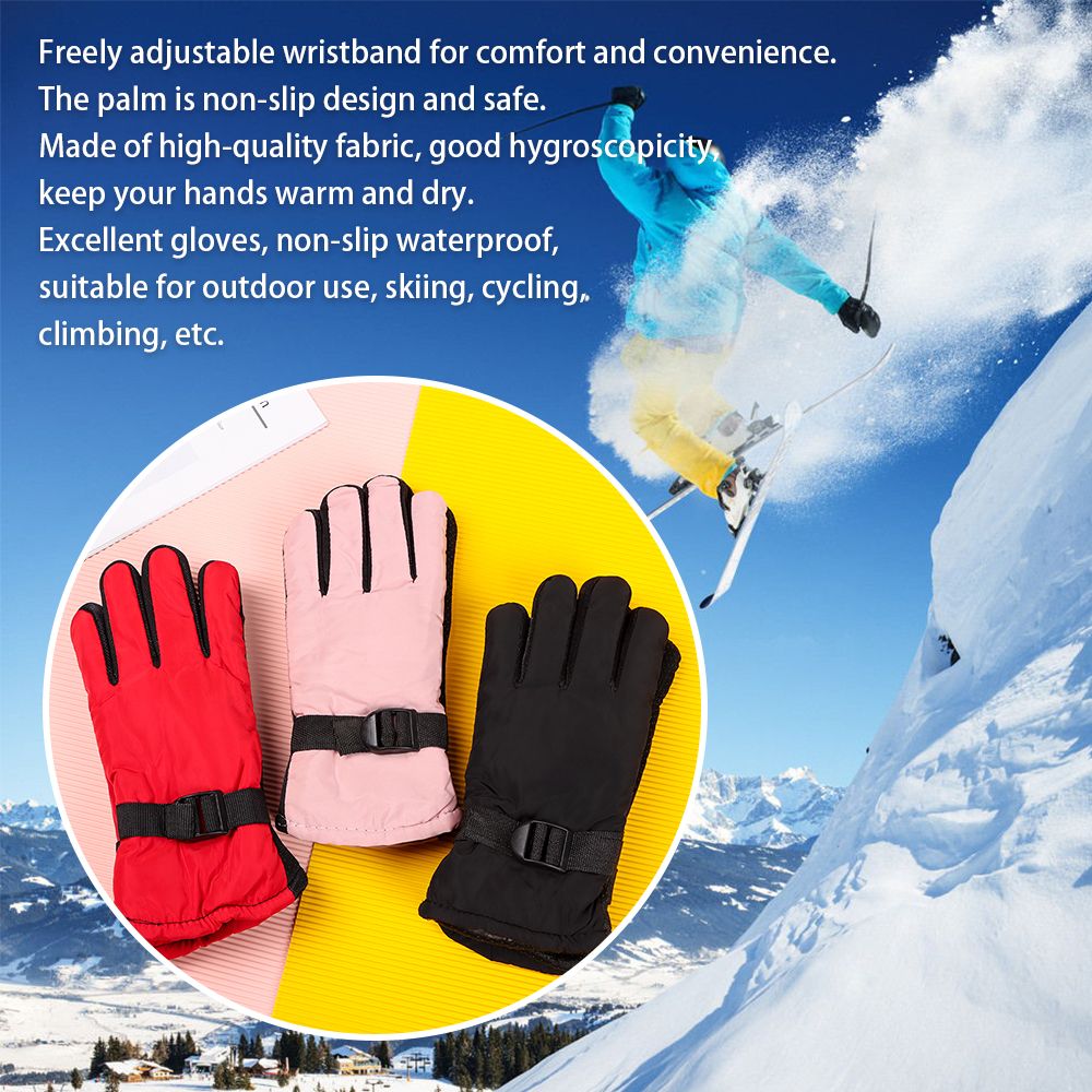 New Children Adult Winter Snow - đánh giá và giá Ski Glove Waterproof